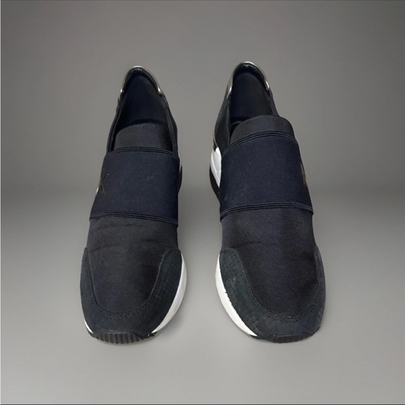 MICHAEL Michael Kors Black and White Elastic Sneakers - Picture 5 of 6